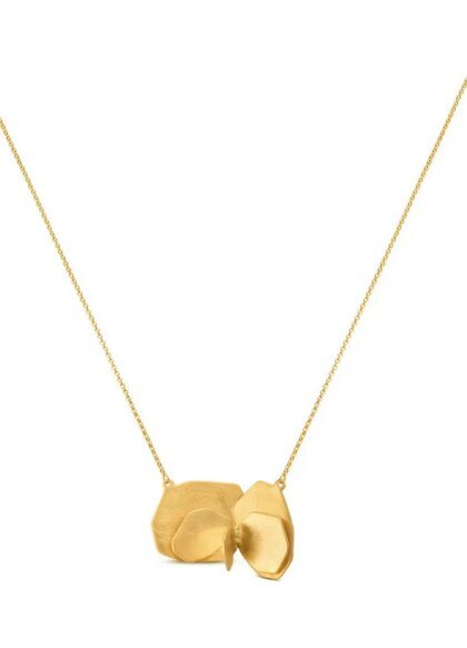Nighwave Golden Necklace